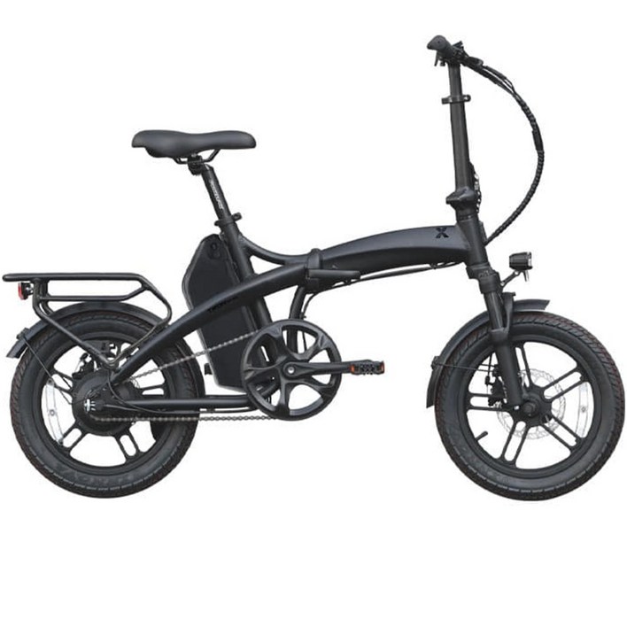 2025 퀄리 엑스트론 프로 미니 48V 500W 20AH 유압브레이크 대용량 배터리 16인치 전동 전기자전거