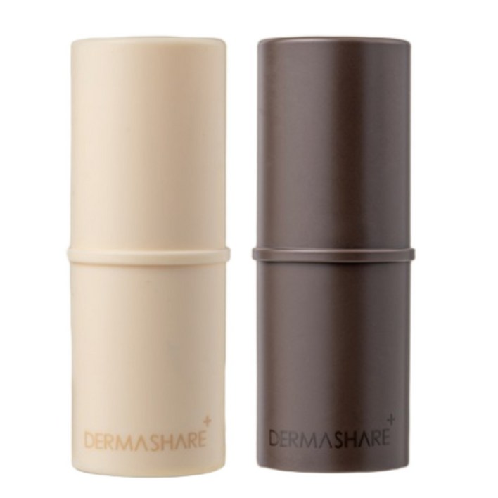 카모로즈선물박스더마쉐어 비건 퍼퓸 밤 카모 브라운 로즈 아이보리 고체향수 세트, 2세트