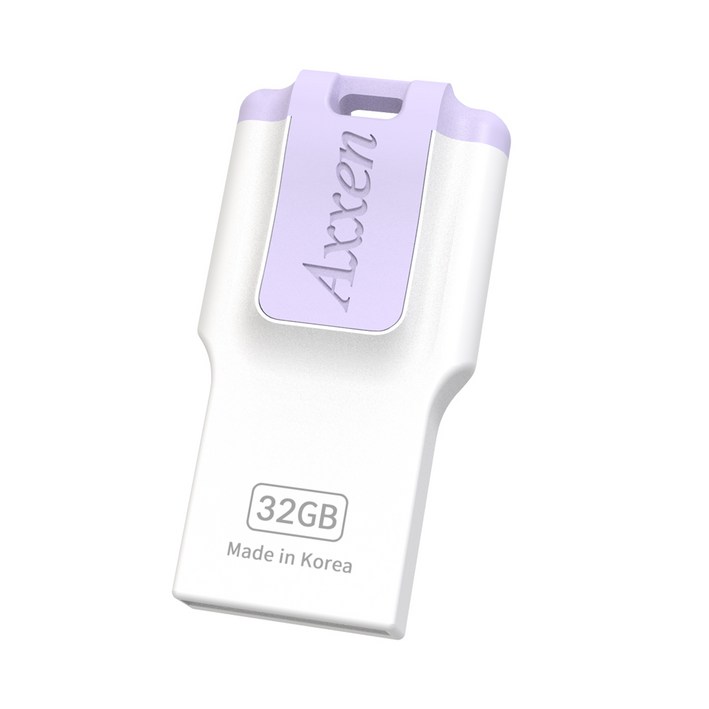 액센 i Passion USB 2.0 메모리 퍼플 Axxen H43 QUAD 액센 i Passion USB 2.0 메모리 퍼플 Axxen H43 QUAD
