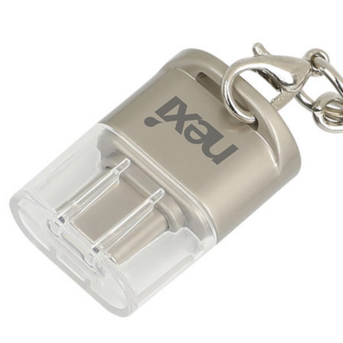 넥시 USB C타입 마이크로 SD 카드리더기 넥시 USB C타입 마이크로 SD 카드리더기