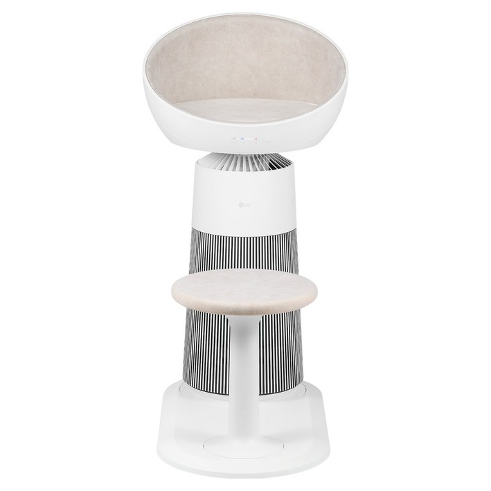 LG전자 퓨리케어 오브제컬렉션 에어로캣타워 공기청정기 AS065CWHA 19.8㎡ 방문설치