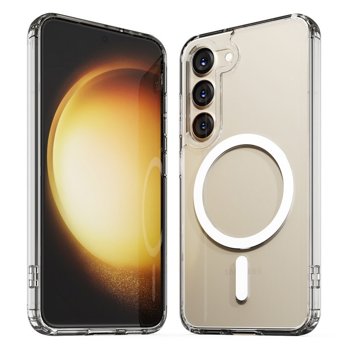 신지모루 아이폰 갤럭시 M 에어클로 Lite 맥세이프 마그네틱 휴대폰 케이스