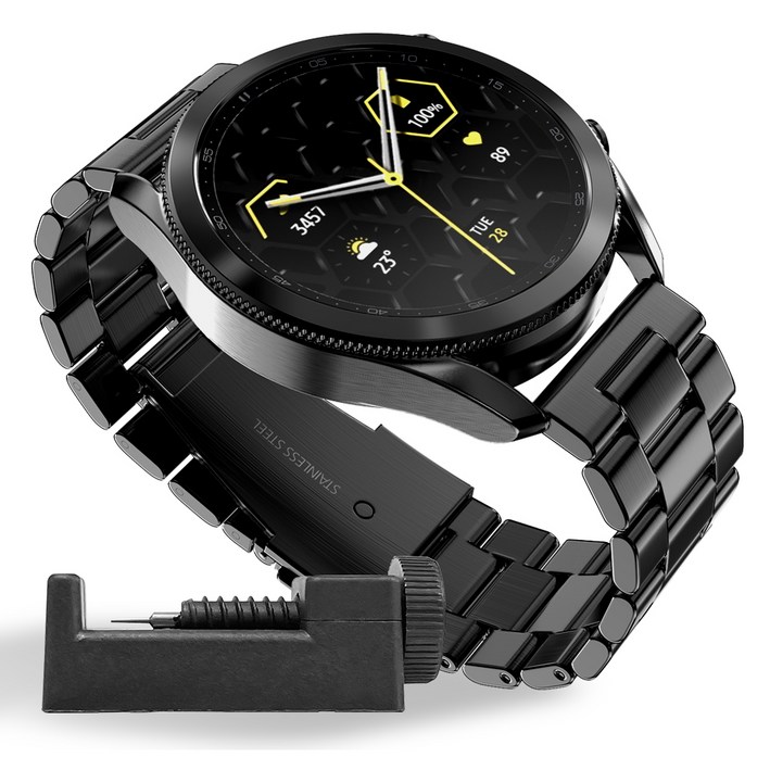 구스페리 메탈 스틸 밴드 스트랩 20mm