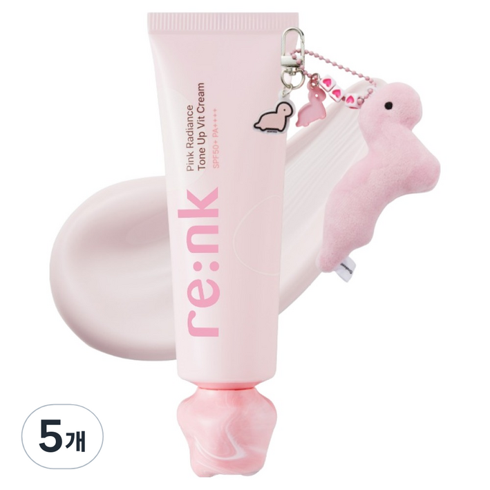 리엔케이 래디언스 톤 업 빛크림 SPF50+ PA++++, 핑크, 50ml, 5개