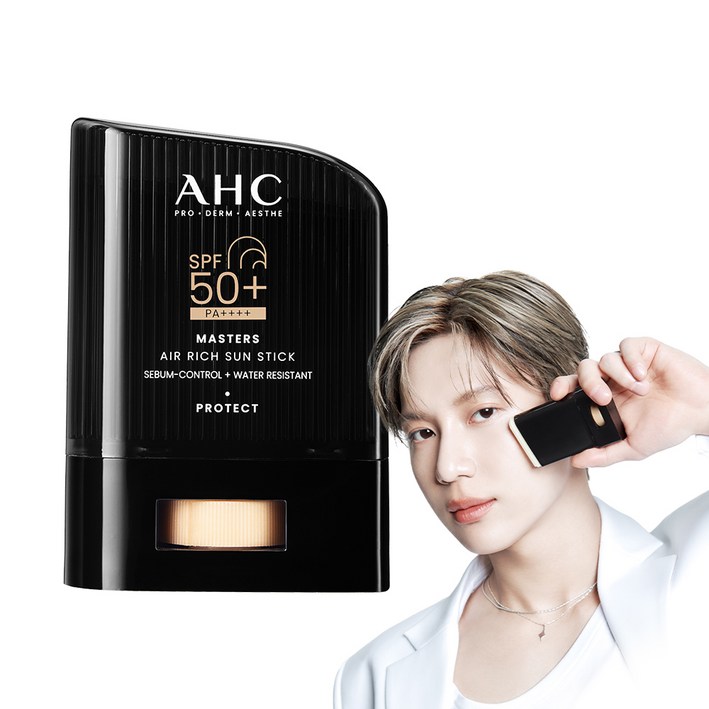 AHC 마스터즈 에어리치 선스틱 SPF50 PA, 14g, 1개