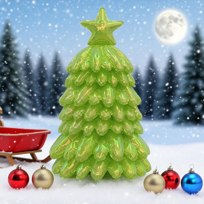 살림온 글로우팝 크리스마스 데코 트리