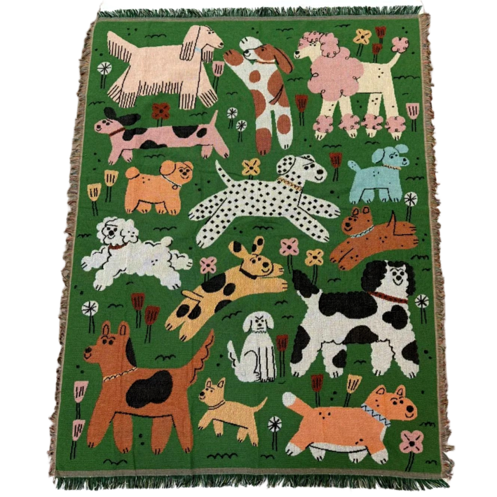 레아채 애니멀 인테리어 다용도 담요