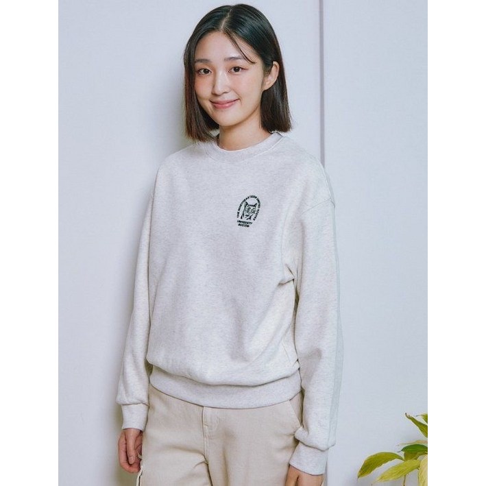 [백화점정품] 25년SS 폴햄 POLHAM 여성 코숏 플리스 맨투맨 티셔츠 PHE4TR2020