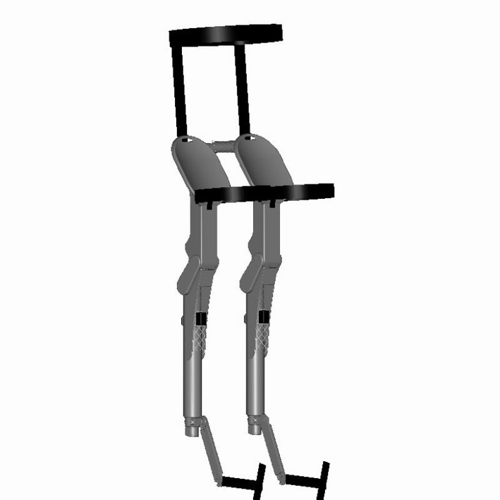 웨어러블 로봇 하반신 다리 부스터 입는로봇 낚시 의자 보조 웨이팅 근력보조 훈련 운동 보행