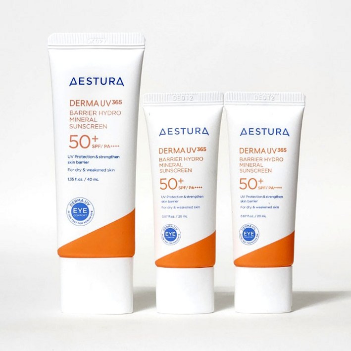에스트라 더마UV365 장벽수분 무기자차 선크림 40ml20ml2개 에스트라 더마UV365 장벽수분 무기자차 선크림 40ml20ml2개