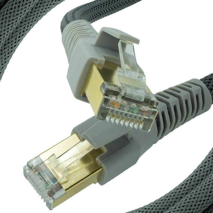 리체비티 CAT8 랜선 SFTP 기가 이더넷 인터넷 케이블, 5m, 1개 7852058837