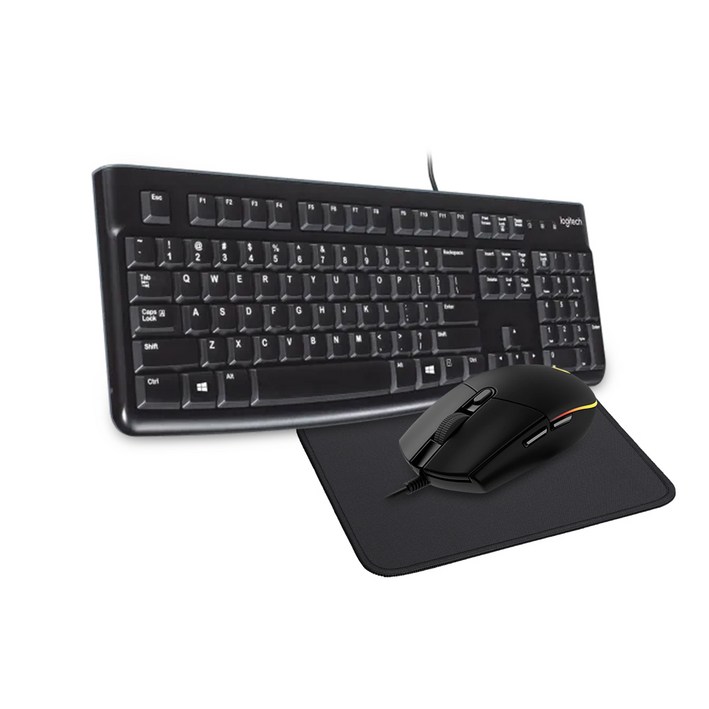 로지텍 K120 NEW 유선 키보드로지텍 G102 블랙 벌크 게이밍 유선 마우스세트, G102 블랙벌크 로지텍 K120 NEW 유선 키보드로지텍 G102 블랙 벌크 게이밍 유선 마우스세트, G102 블랙벌크