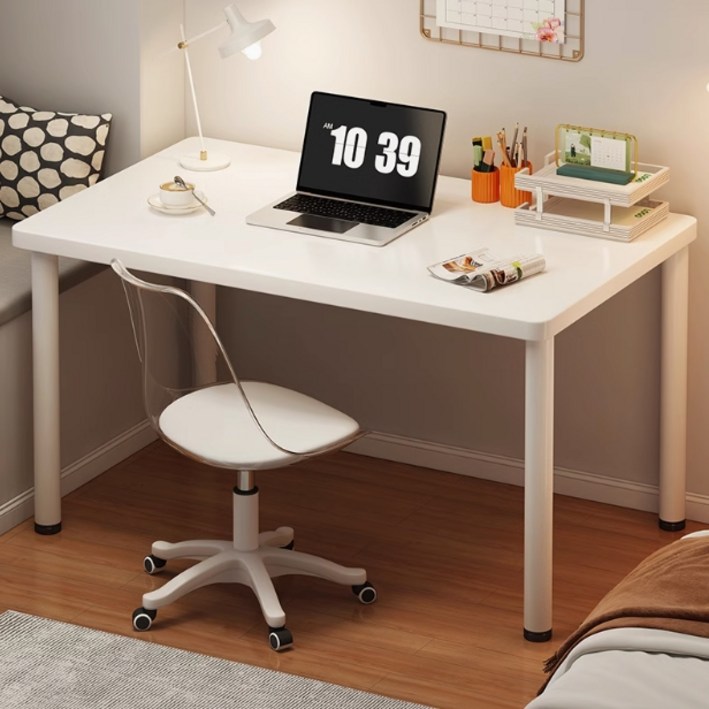 (주)실버미어 1인용 미니멀 책상, 화이트