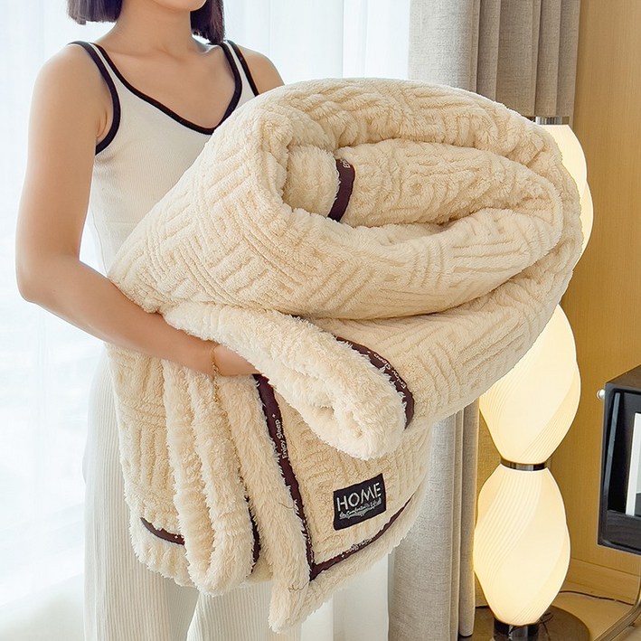 오텔르 도톰하고 부드러운 고급 프리미엄 담요