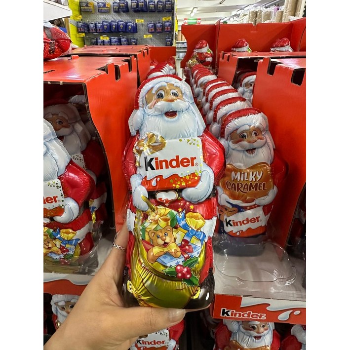 Kinder 킨더 크리스마스 산타클로스 밀크 초콜릿 피규어 110g