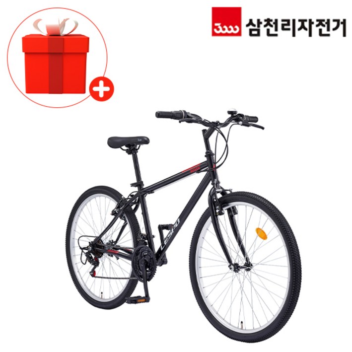 삼천리 2025 완조립 66.04cm26인치 라빈 21단 생활용 컴포트 MTB 자전거, 블랙, 1개 삼천리 2025 완조립 66.04cm26인치 라빈 21단 생활용 컴포트 MTB 자전거, 블랙, 1개