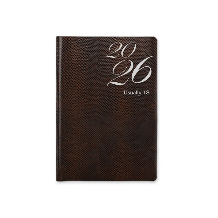 양지사2026유즈어리18다이어리, 브라운