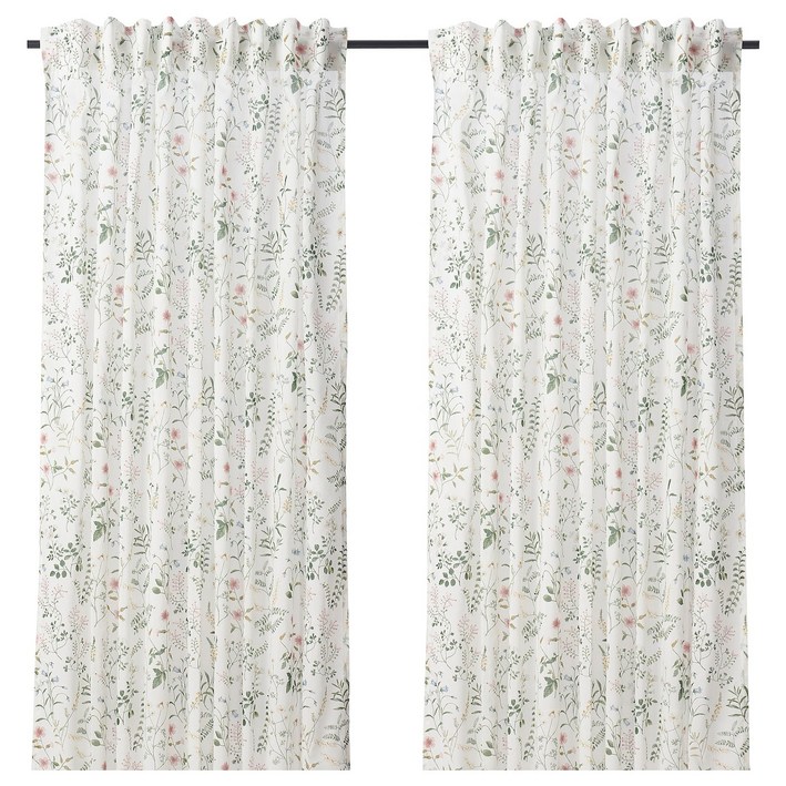 이케아 티미안스모트 커튼 145x250cm 2장 이케아 티미안스모트 커튼 145x250cm 2장