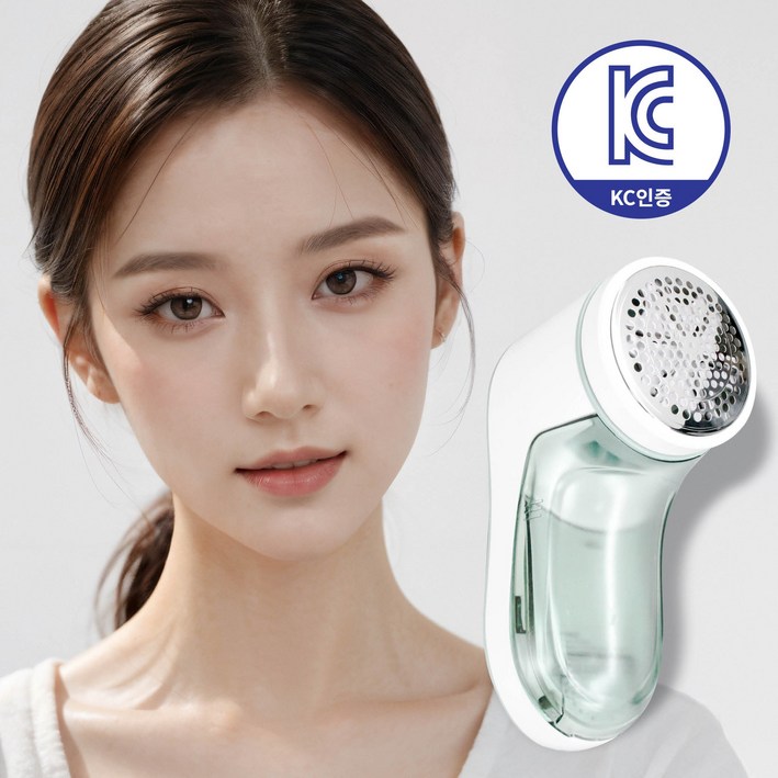 [KC인증] 라모노 프리미엄 보풀제거기 세탁소용 6중날 충전식 휴대용, 스톤 세이지