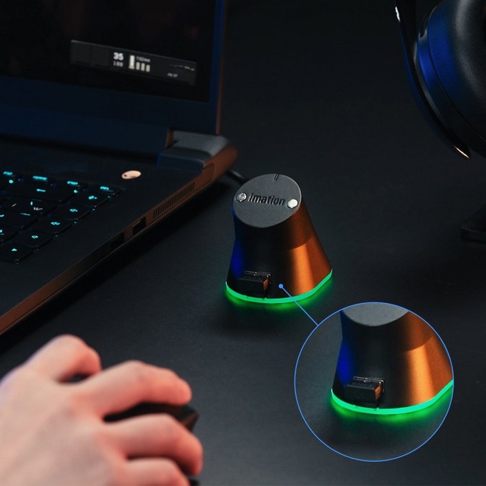 이메이션 로지텍 게이밍마우스 RGB 충전독 차징독 거치대 지슈라 G502X 데스크테리어 지프로 G PRO, 블랙 이메이션 로지텍 게이밍마우스 RGB 충전독 차징독 거치대 지슈라 G502X 데스크테리어 지프로 G PRO, 블랙