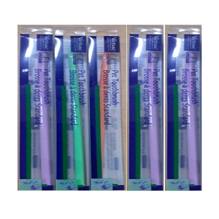 버박 강아지 미니칫솔