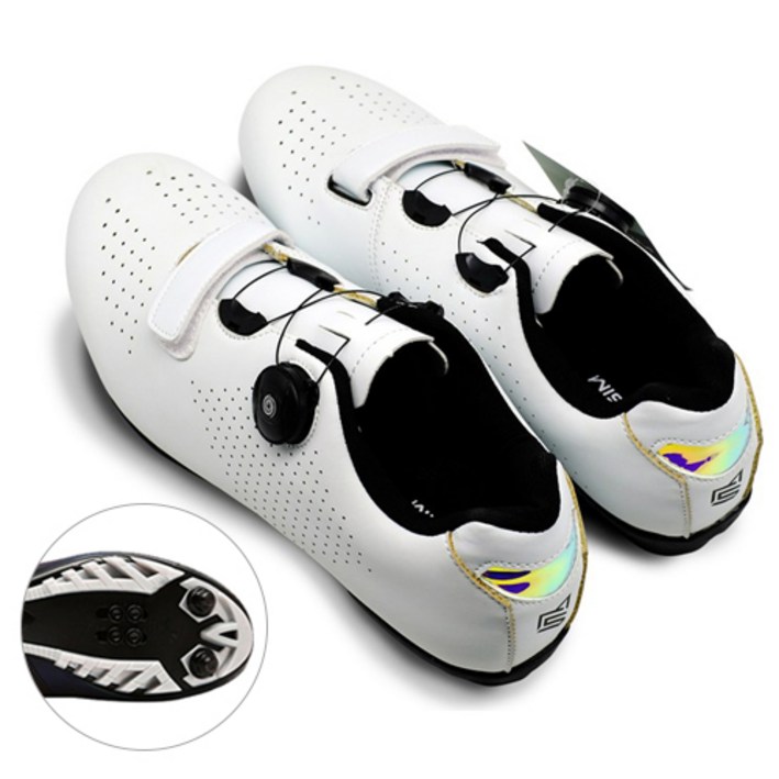 막심 다이얼식 마운틴 라이딩신발 MTB용 자전거 클릿슈즈, 29047, 화이트