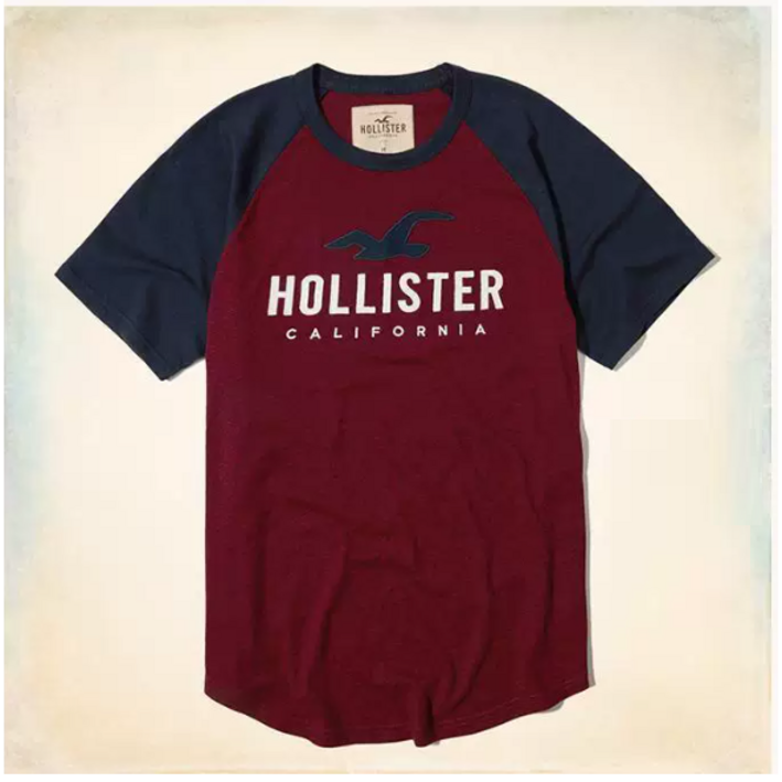 HOLLISTER 홀리스터 남자 반팔티 캐주얼 라운드넥