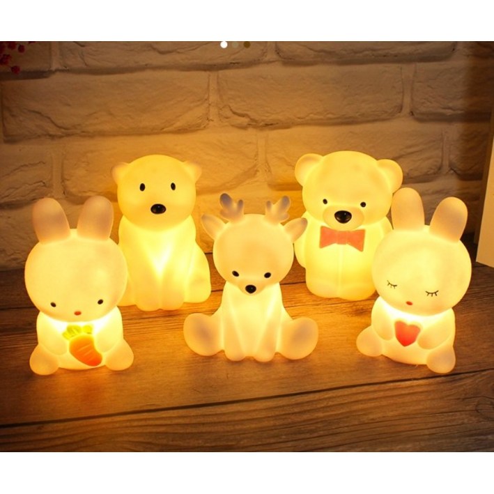 신학기인기선물/졸업구디백/동물무드등/캐릭터무드등/하트토끼/당근토끼/북극곰/강아지 고양이소품/LAM-61, LAM-064 당근토끼, 단일상품