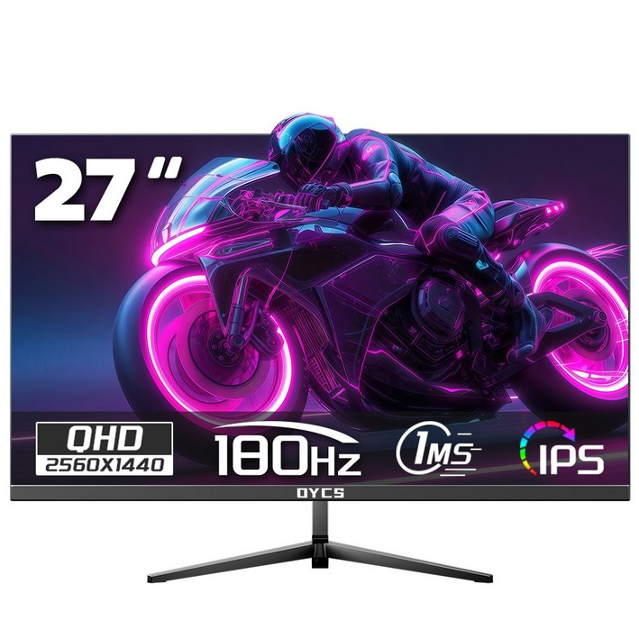 27인치 QHD 120Hz, 180Hz, UHD 160Hz, 평면 게임용 사무용 PC 모니터, 38402160, IPS 패널, 2K 180Hz, 70cm