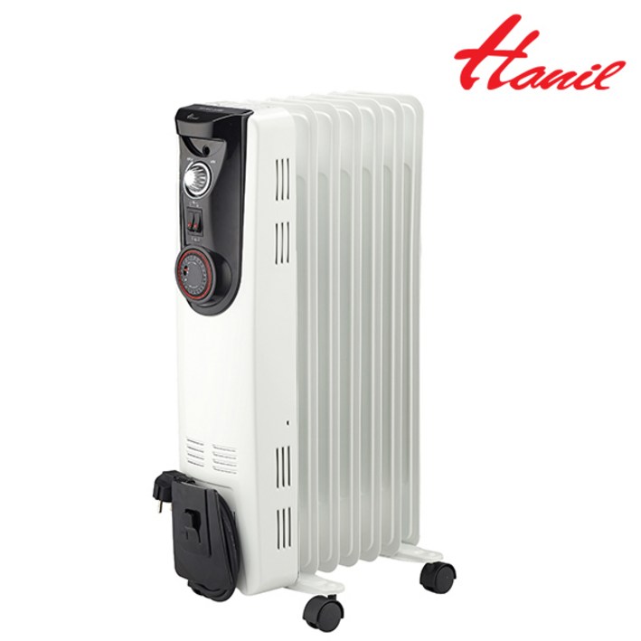 한일전기 동파방지 이동식 타이머 전기 라디에이터 7핀 화장실 휴게실
