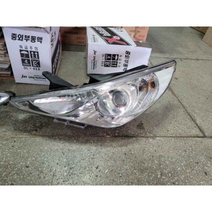 YF쏘나타 라이트 YF소나타 라이트 YF쏘나타 헤드램프 YF쏘나타 전조등 중고품 할로겐타입, 1개