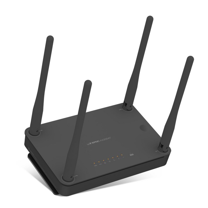 ipTIME 유무선공유기 Black, AX2004T [Black], 1개