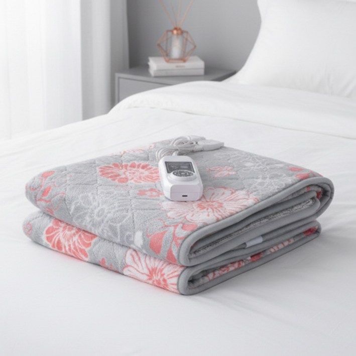 국내생산 최고의원단 부드럽고 베김없는 착번아웃 극세사 전기요 전기장판