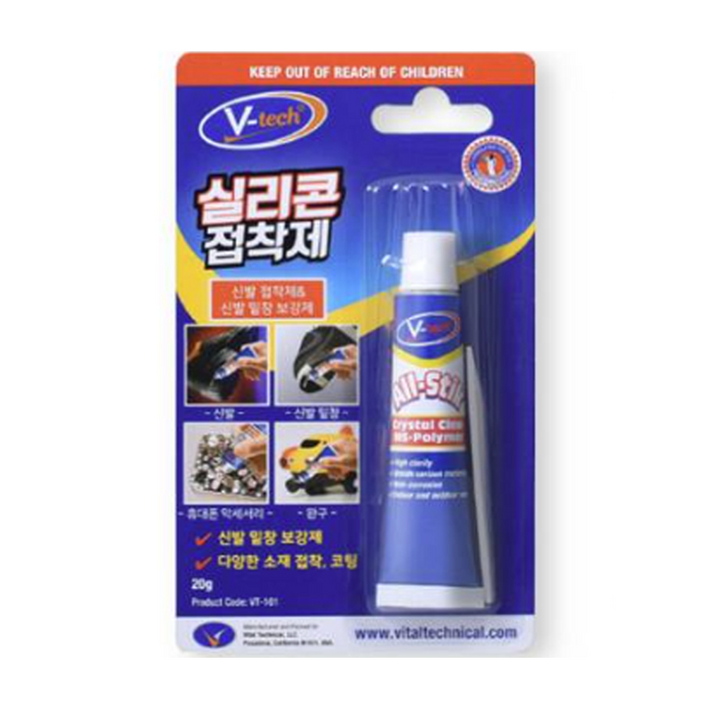 브이텍 실리콘 접착제, 1개 브이텍 실리콘 접착제, 1개