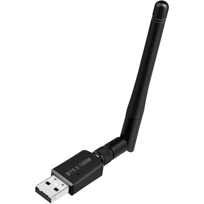 프리라이프 - 하이 게인 무선 블루투스 5.3 어댑터 USB 동글 연결 최대 100m