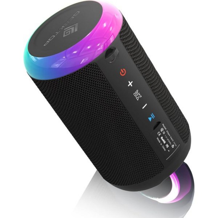 20W 휴대용 블루투스 스피커 방수 IPX7 무선 딥 베이스 LED 조명 파티용집외야해변용 TWS 페어링 생일 선물블랙 20W 휴대용 블루투스 스피커 방수 IPX7 무선 딥 베이스 LED 조명 파티용집외야해변용 TWS 페어링 생일 선물블랙