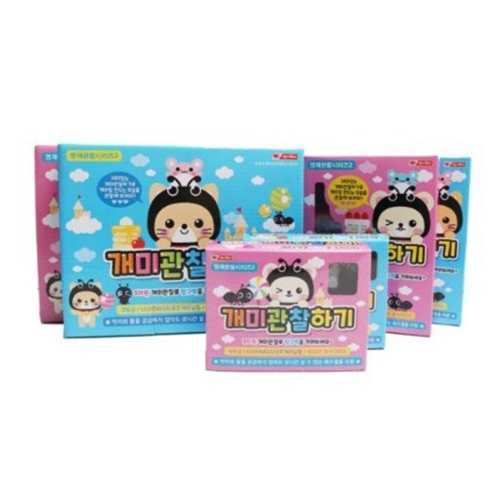 2023_13000 개미관찰하기 개미키우기 앤트하우스 개미집 사육 자연학습 관찰학습, 1개