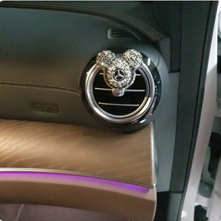 OL-04 올리바노 미키큐빅 벤츠 엠블럼 차량용방향제