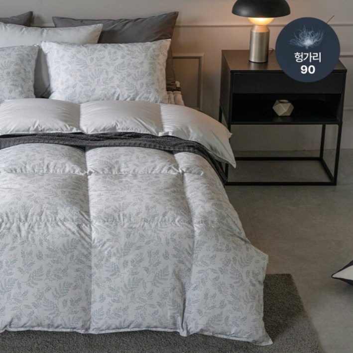 [파르페by알레르망] 노튼 알러지케어 헝가리90 구스 차렵이불패드세트 K