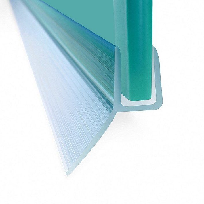 샤워부스 물막이 하부용 프로파일 (90cm / 2개입), 투명