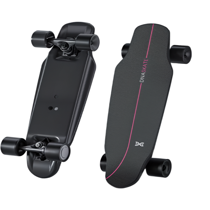 칼리도 전동 스케이트보드 입문용롱보드 미니 고성능, 블랙