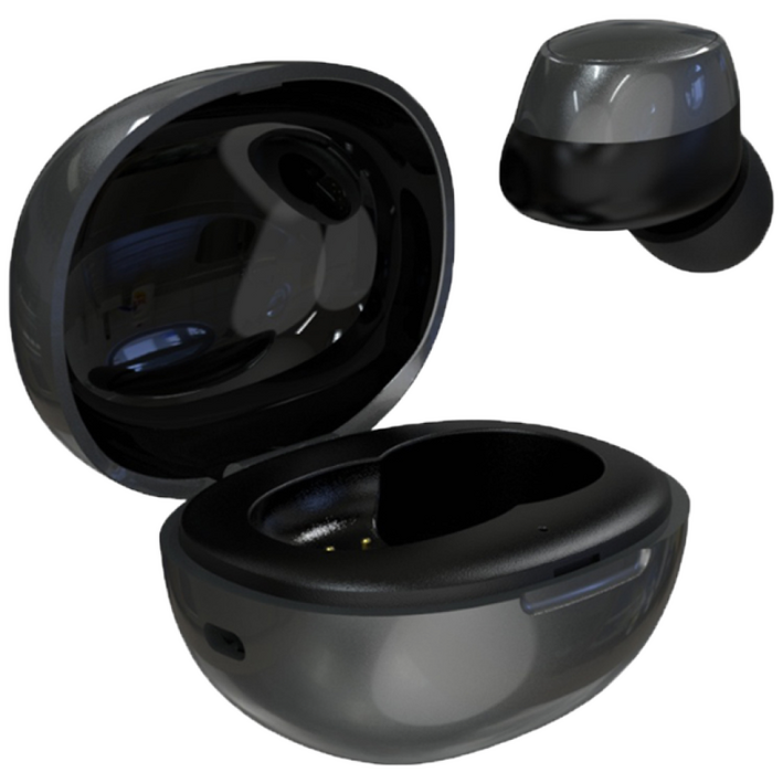 주닉스 EG7 신형 음성증폭기 이어폰형 충전형 무선 소형 소리증폭기 블랙