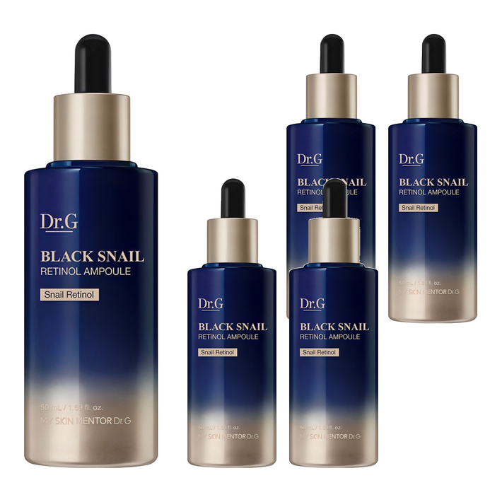 닥터지 블랙 스네일 레티놀 앰플, 50ml, 5개