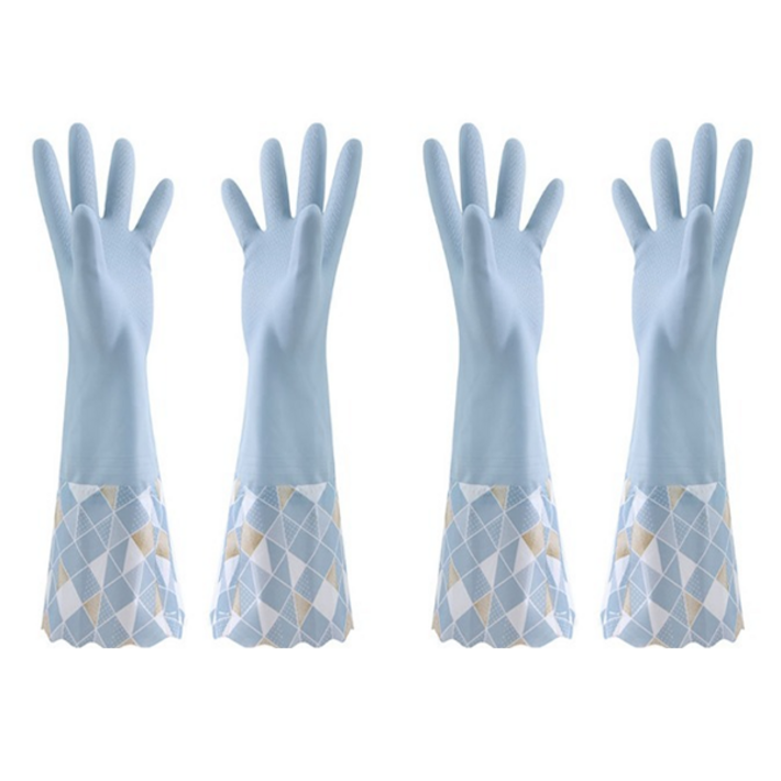 디테일링썸 세차 기모 고무장갑 양쪽 세트