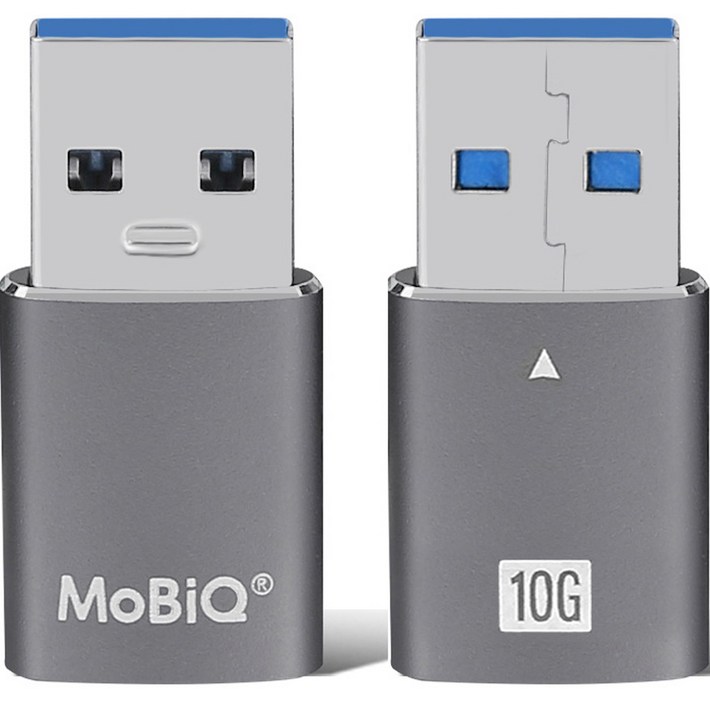 모비큐 A 타입 USB 3.2 to C타입 변환 OTG 10Gbps 고속 젠더 스페이스 그레이 2p, EMATCP2P 모비큐 A 타입 USB 3.2 to C타입 변환 OTG 10Gbps 고속 젠더 스페이스 그레이 2p, EMATCP2P