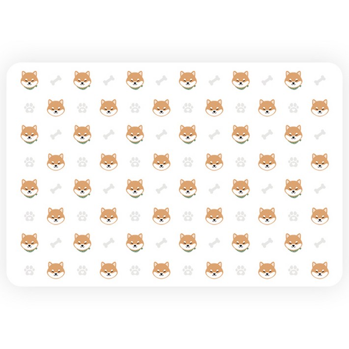 펫코노미 강아지 빨아쓰는 시바견 소변매트