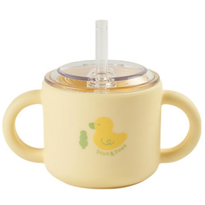 도노도노 맘마존 유아용 실리콘 빨대컵