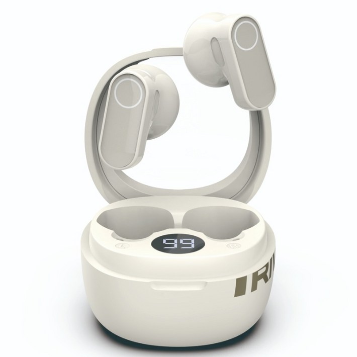 아이리버 미니 블루투스 무선 이어폰, IHBTTP30, 아이보리