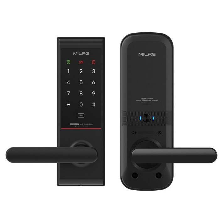 밀레시스텍 무타공 디지털 도어락 MI5200SPlus