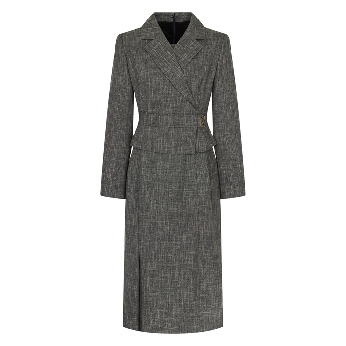 KL 레이든 벨티드 원피스